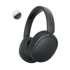 Sony WH-CH730N Wireless Noise-Cancelling Foldable Headphones Bundle with Apple AirTag Gen 2 (Black)