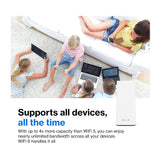 Linksys Velop MX4200 AX4200 Wireless Tri-Band Mesh Wi-Fi 6 System with Gigabit Ports (Single Unit)