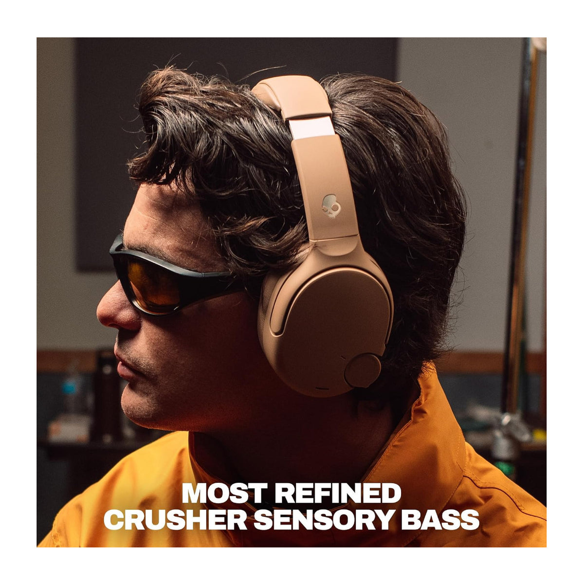 Skullcandy Crusher 1080 ANC Wireless Headphones with Sound by Bose and Multipoint Pairing (Primer)
