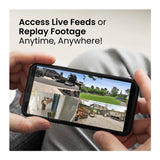 Reolink NVS8-12MB4 4K+ 12MP PoE Security System with 4 Bullet Cameras and 2TB 8-Channel NVR