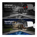 Reolink NVS8-12MB4 4K+ 12MP PoE Security System with 4 Bullet Cameras and 2TB 8-Channel NVR