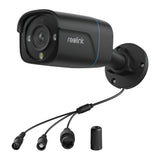 Reolink NVS8-8MB4 4K 8MP PoE Security System (Black) with 4 Bullet Cameras and 2TB 8 Channel NVR