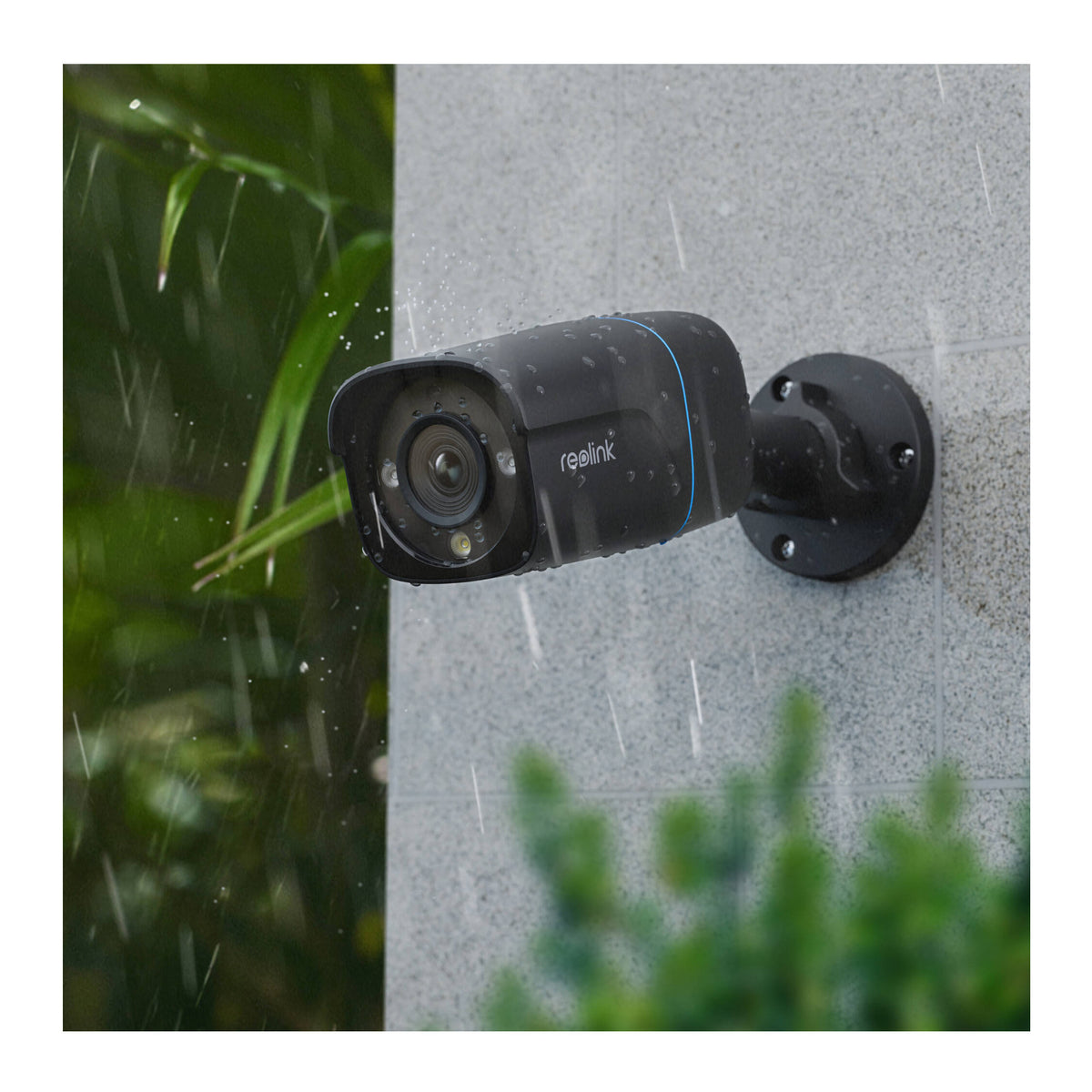 Reolink NVS8-8MB4 4K 8MP PoE Security System (Black) with 4 Bullet Cameras and 2TB 8 Channel NVR