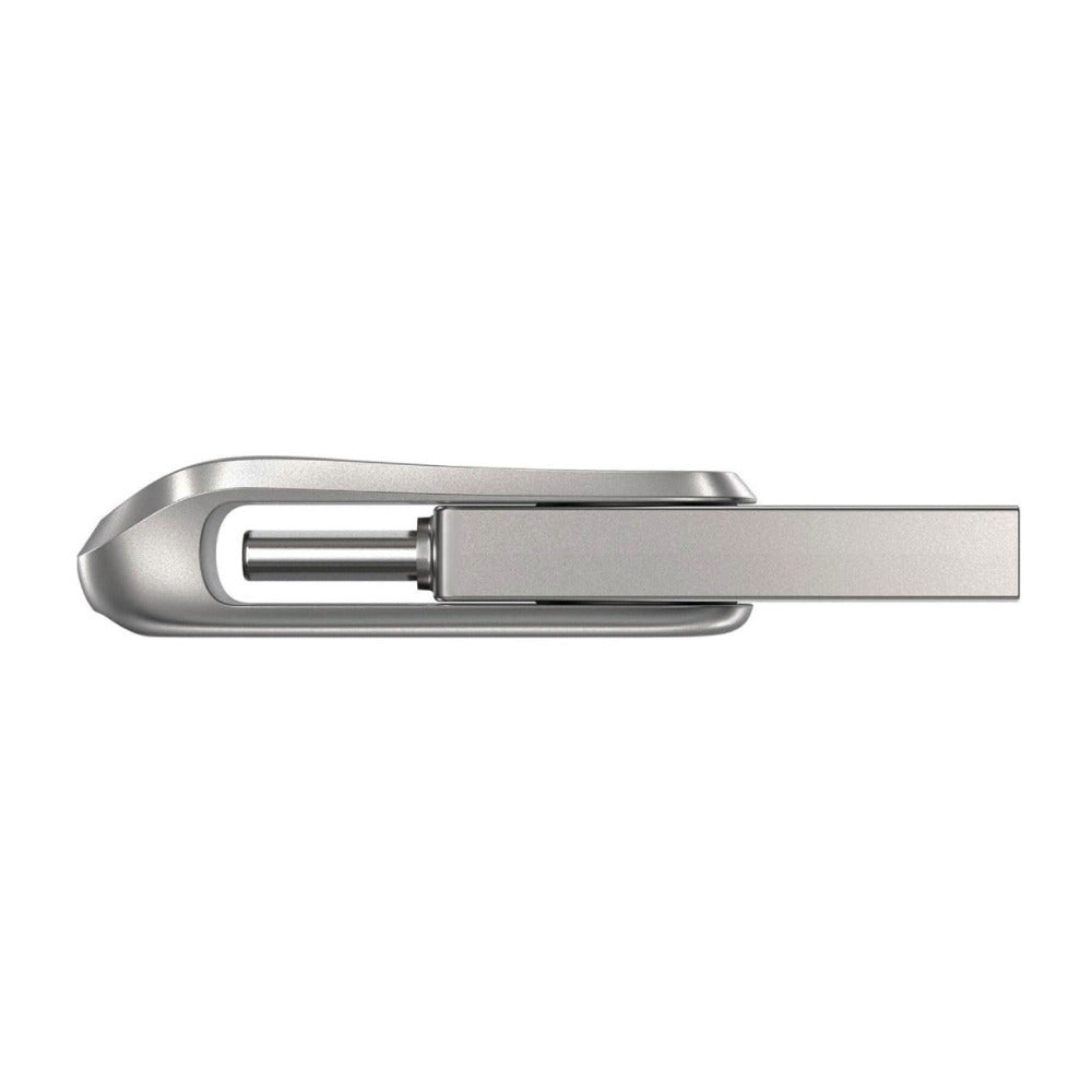 Sandisk Ultra Dual Drive Luxe 128GB USB-C / USB-A Dual Flash Drive with 400 MB/s Read Speed (Silver)