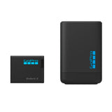 GoPro Dual-Battery Charger with Enduro 2 Battery for Mission 1 Series and HERO13 Black Cameras