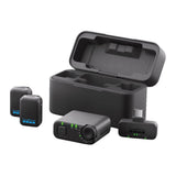 GoPro Two Person Wireless Mic Complete Kit with 2 Transmitters, Dual Receivers and Charging Case
