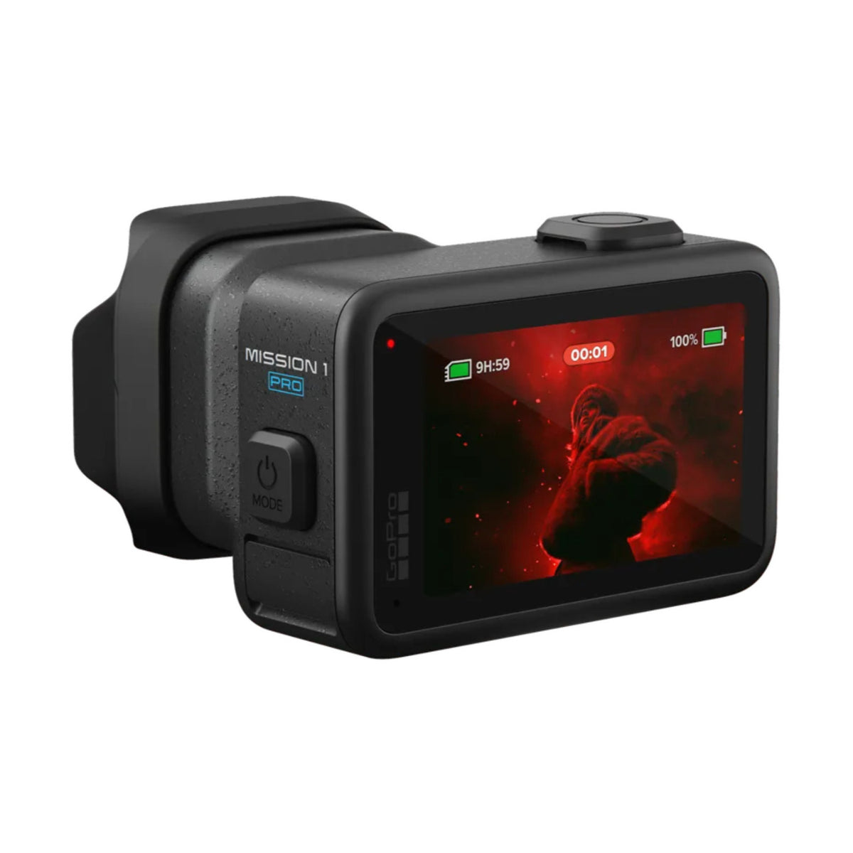 GoPro Mission 1 PRO Compact Action Camera with 8K/60 Video Recording, 50MP Sensor and 32-Bit Audio