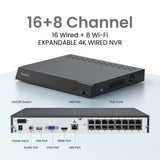 Reolink NVS16-12MB8 16-Channel 12MP PoE Security System with 4TB NVR and 8 Bullet Cameras
