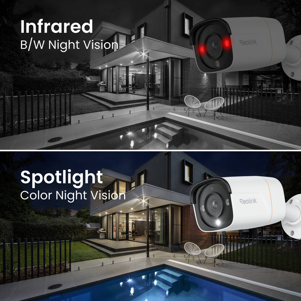Reolink NVS16-12MB8 16-Channel 12MP PoE Security System with 4TB NVR and 8 Bullet Cameras
