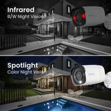 Reolink NVS16-12MB8 16-Channel 12MP PoE Security System with 4TB NVR and 8 Bullet Cameras