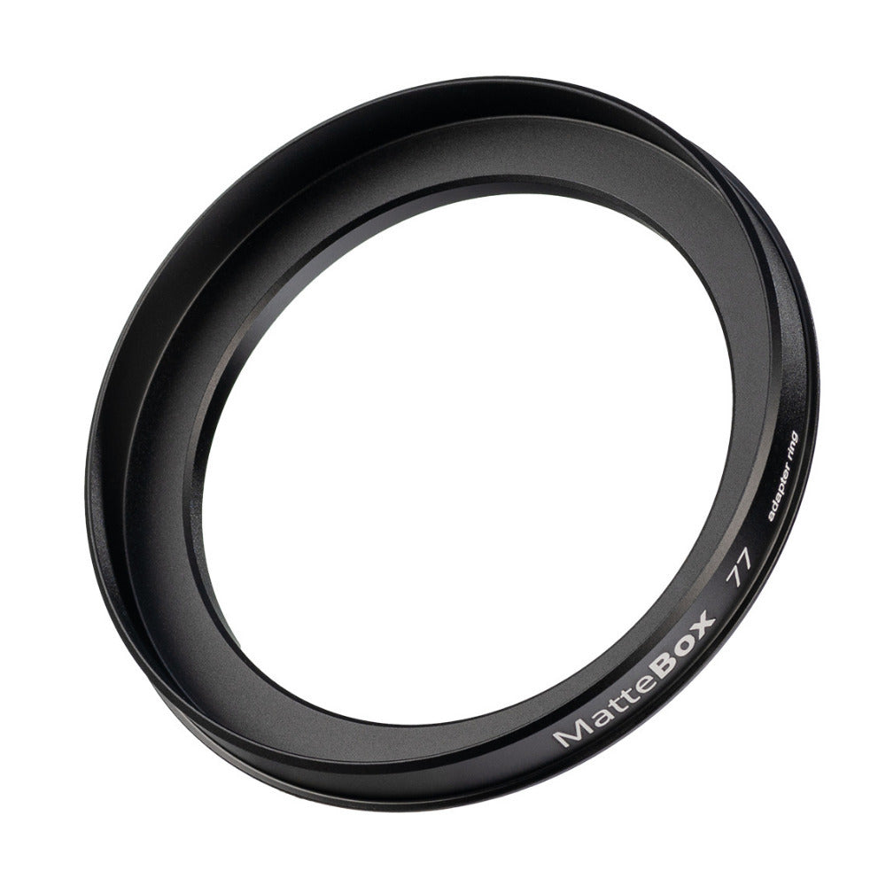 Irix Cine Matte Box IQ Adapter M77 for Digital Camera Lenses with 77mm Filter Threads