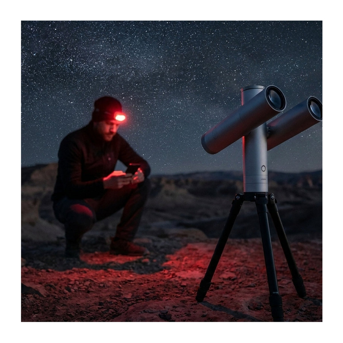 Vaonis Atlas 80mm f/4.5 Apochromatic Smart Telescope with Sony IMX585 Sensor (1 Imaging Module)