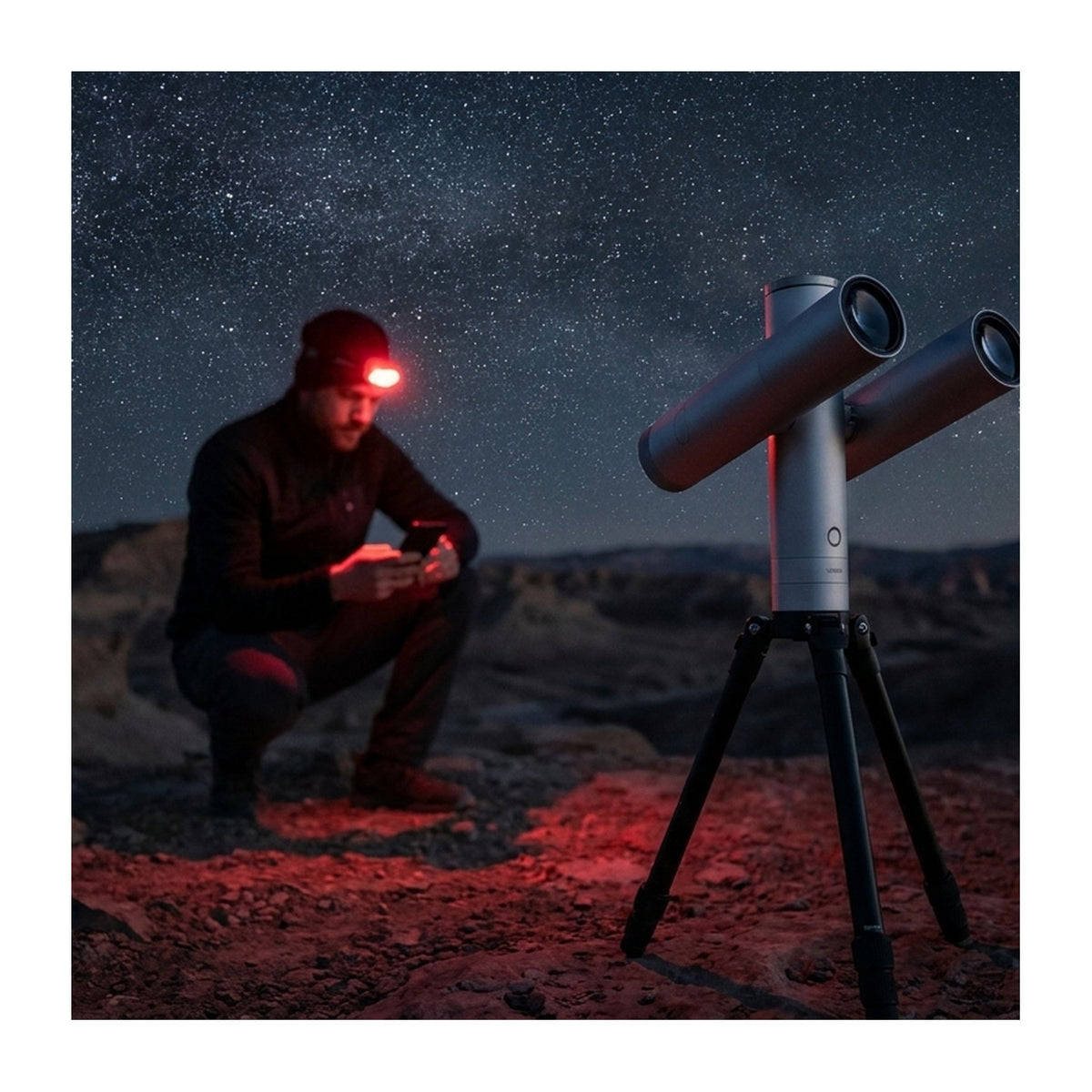 Vaonis Atlas 80mm f/4.5 Apochromatic Smart Telescope with Sony IMX585 Sensor (2 Imaging Modules)