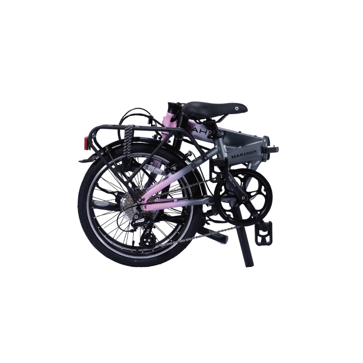 Dahon MARINER D8 II Folding Bike (New 2026) Gray/Pink
