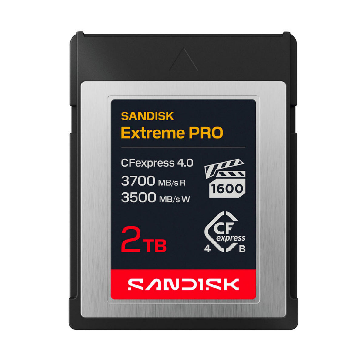 SanDisk Extreme PRO 2TB CFexpress 4.0 Type-B Card with 3700MB/s Read and 3500MB/s Write Speeds