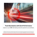 SanDisk Extreme PRO 2TB CFexpress 4.0 Type-B Card with 3700MB/s Read and 3500MB/s Write Speeds