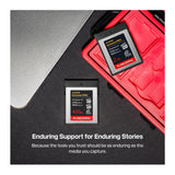 SanDisk Extreme PRO 2TB CFexpress 4.0 Type-B Card with 3700MB/s Read and 3500MB/s Write Speeds