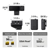 Sony ECM-W5 Wireless Microphone Kit with Timecode and 32-bit Float