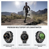Garmin fenix 9 Pro 47mm AMOLED inReach GPS Smartwatch (Titanium/Black) with Accessories Bundle