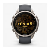 Garmin fenix 9 Pro 47mm AMOLED inReach GPS Smartwatch (Titanium/Black) with Accessories Bundle