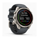 Garmin fenix 9 Pro 47mm AMOLED inReach GPS Smartwatch (Titanium/Black) with Accessories Bundle