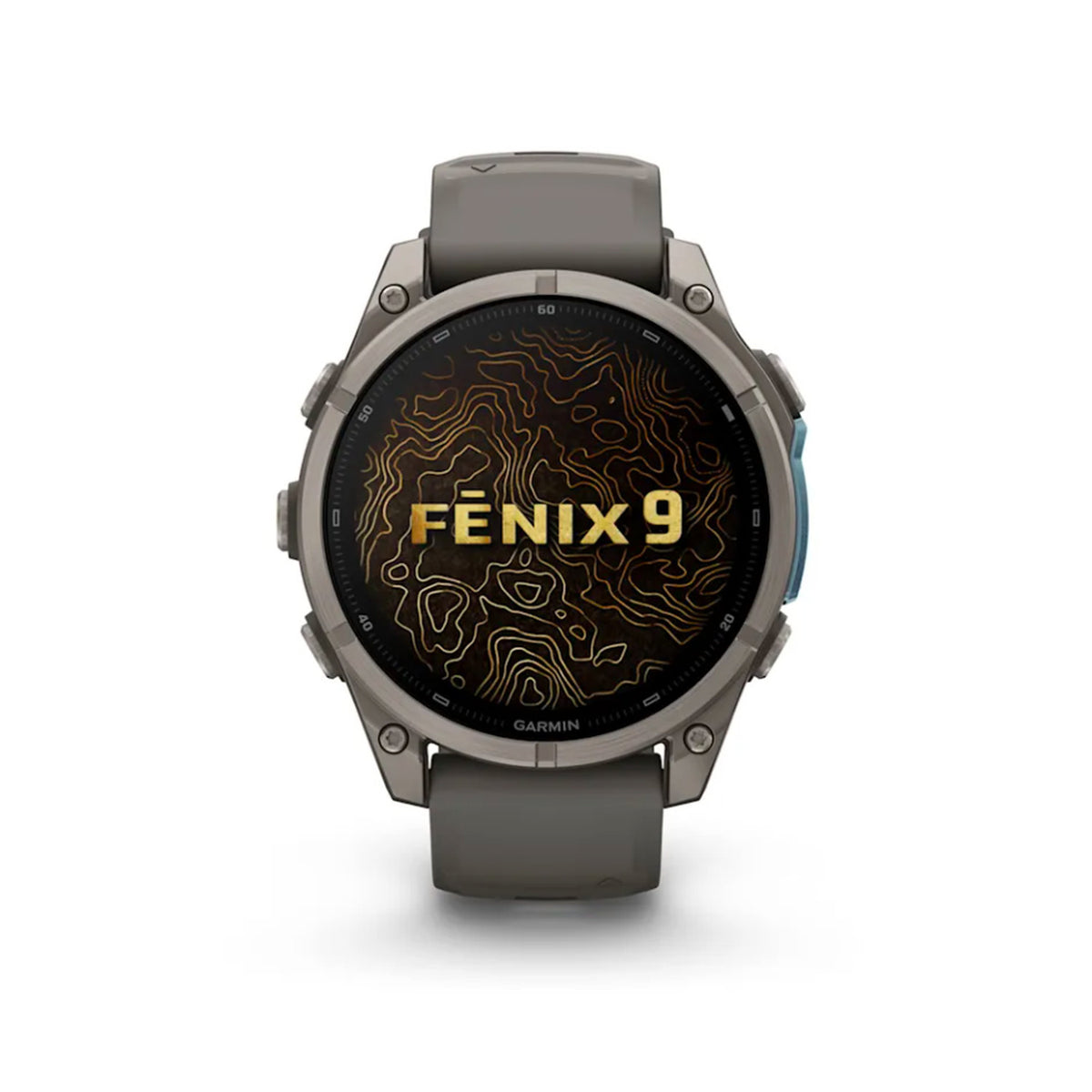 Garmin fenix 9 AMOLED GPS 47mm Smartwatch (Titanium/Pebble Gray) with Accessories Bundle