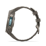 Garmin fenix 9 AMOLED GPS 47mm Smartwatch (Titanium/Pebble Gray) with Accessories Bundle