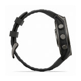 Garmin fenix 9 AMOLED GPS 47mm Smartwatch (Carbon Gray DLC Titanium/Black) with Case and Accessory