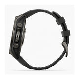 Garmin fenix 9 AMOLED GPS 47mm Smartwatch (Carbon Gray DLC Titanium/Black) with Case and Accessory