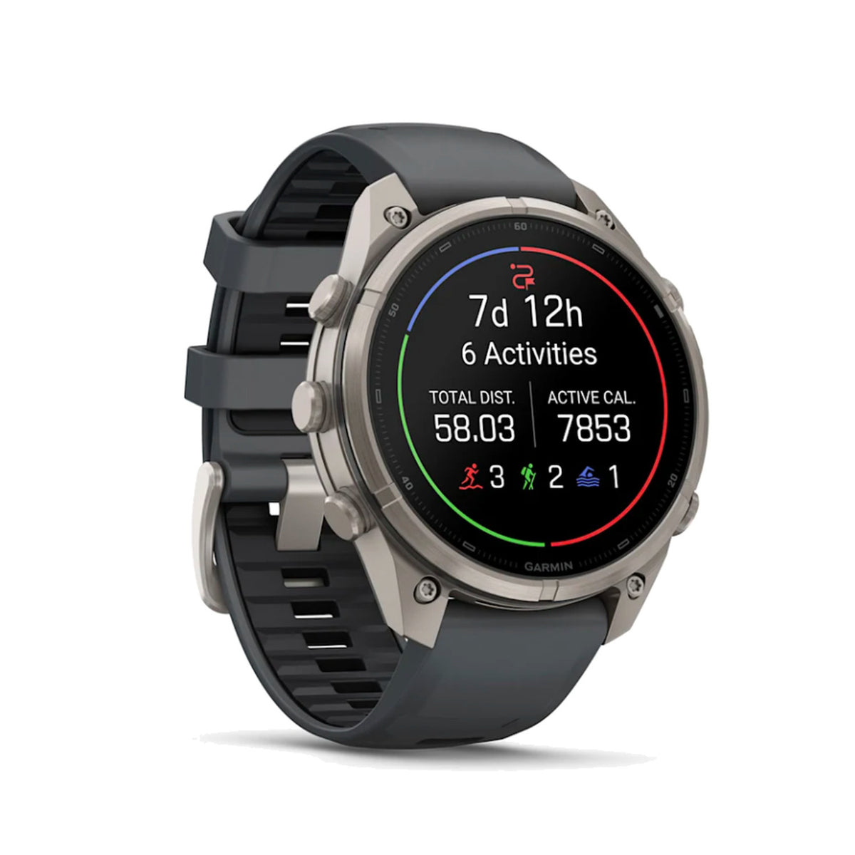Garmin fenix 9 Pro 47mm AMOLED inReach GPS Smartwatch (Titanium/Black) Bundle with Case & Accessory