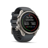 Garmin fenix 9 Pro 47mm AMOLED inReach GPS Smartwatch (Titanium/Black) Bundle with Case & Accessory