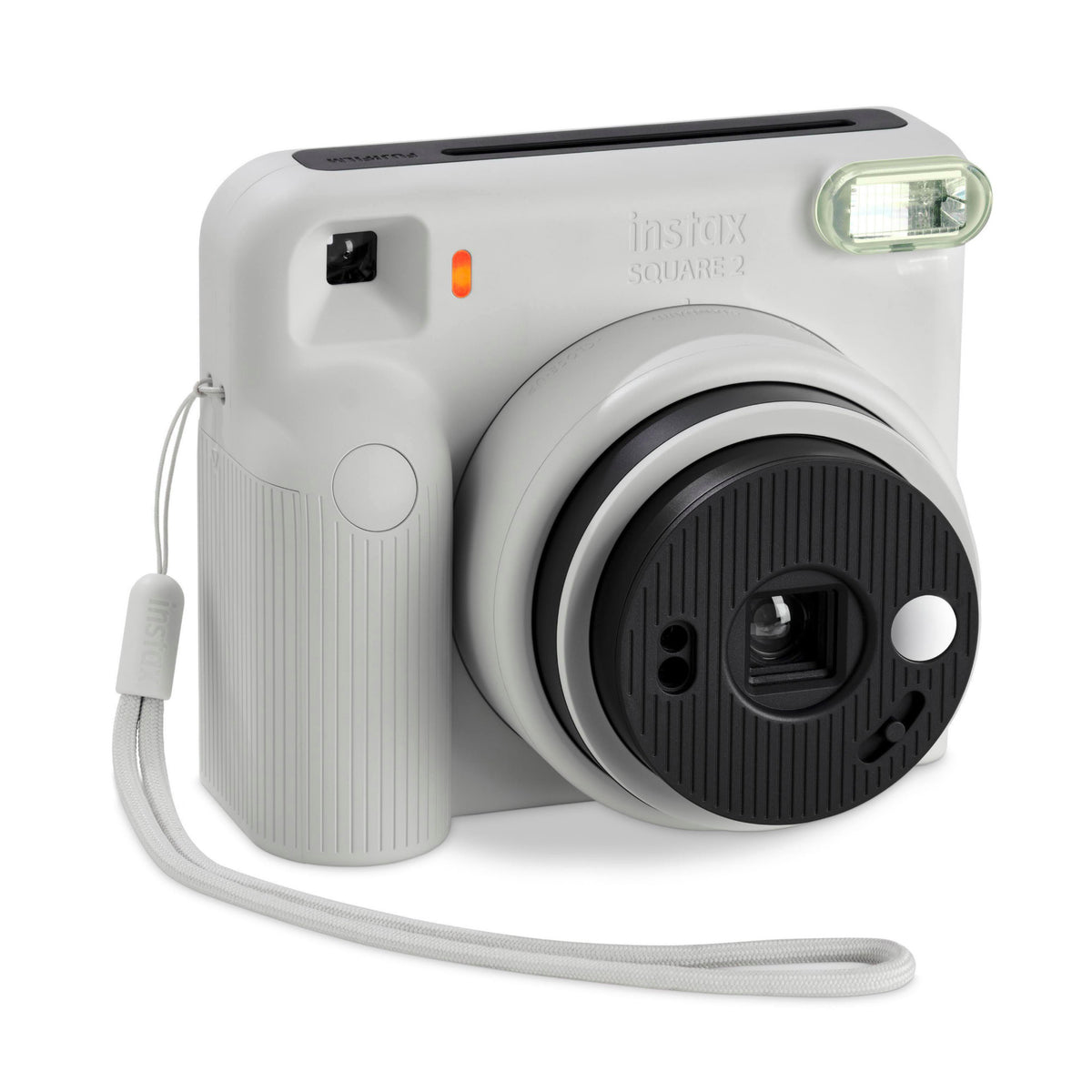 Fujifilm instax Square 2 Instant Camera Bundle with Soft Haze Film and Accessory Kit (Misty White)