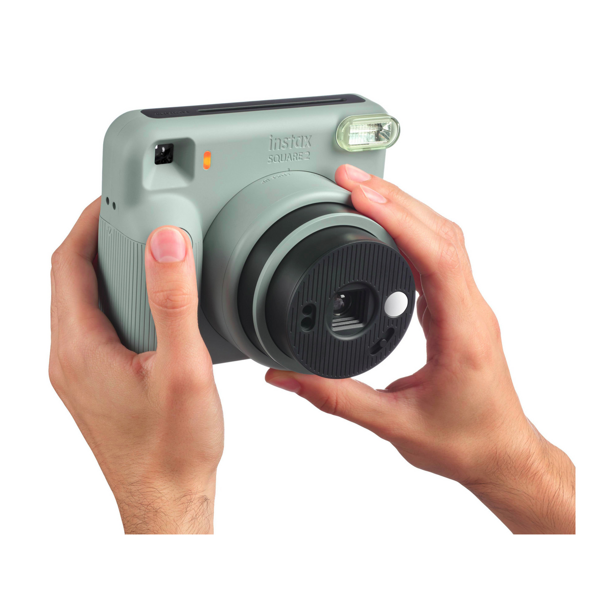 Fujifilm instax Square 2 Instant Camera Bundle with Soft Haze Film and Protective Case (Slate Blue)