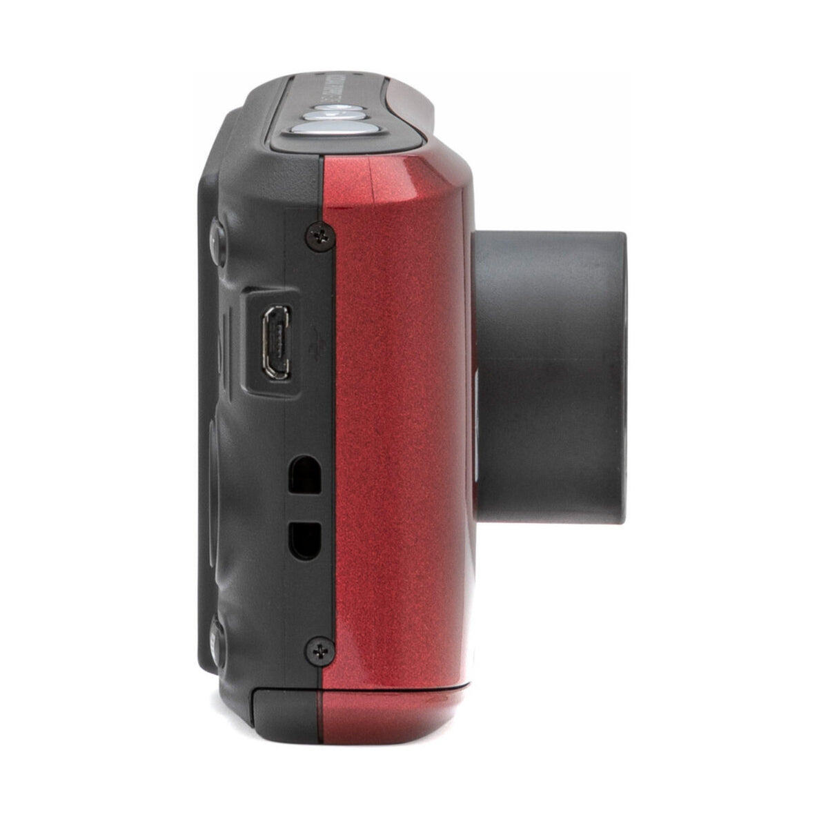 Kodak PixPro FZ45 Friendly Zoom 16MP 1080p Digital Camera (Red) with Clear Silicone Case Bundle