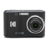 Kodak PixPro FZ45 Friendly Zoom 16MP 1080p Digital Camera (Black) with Clear Silicone Case Bundle