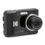 Kodak PixPro FZ45 Friendly Zoom 16MP 1080p Digital Camera (Black) with Clear Silicone Case Bundle