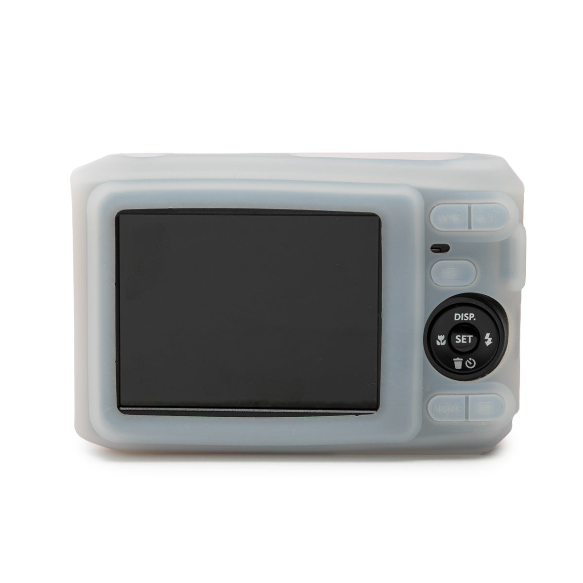 Kodak PixPro FZ45 Friendly Zoom 16MP 1080p Digital Camera (White) with Clear Silicone Case Bundle