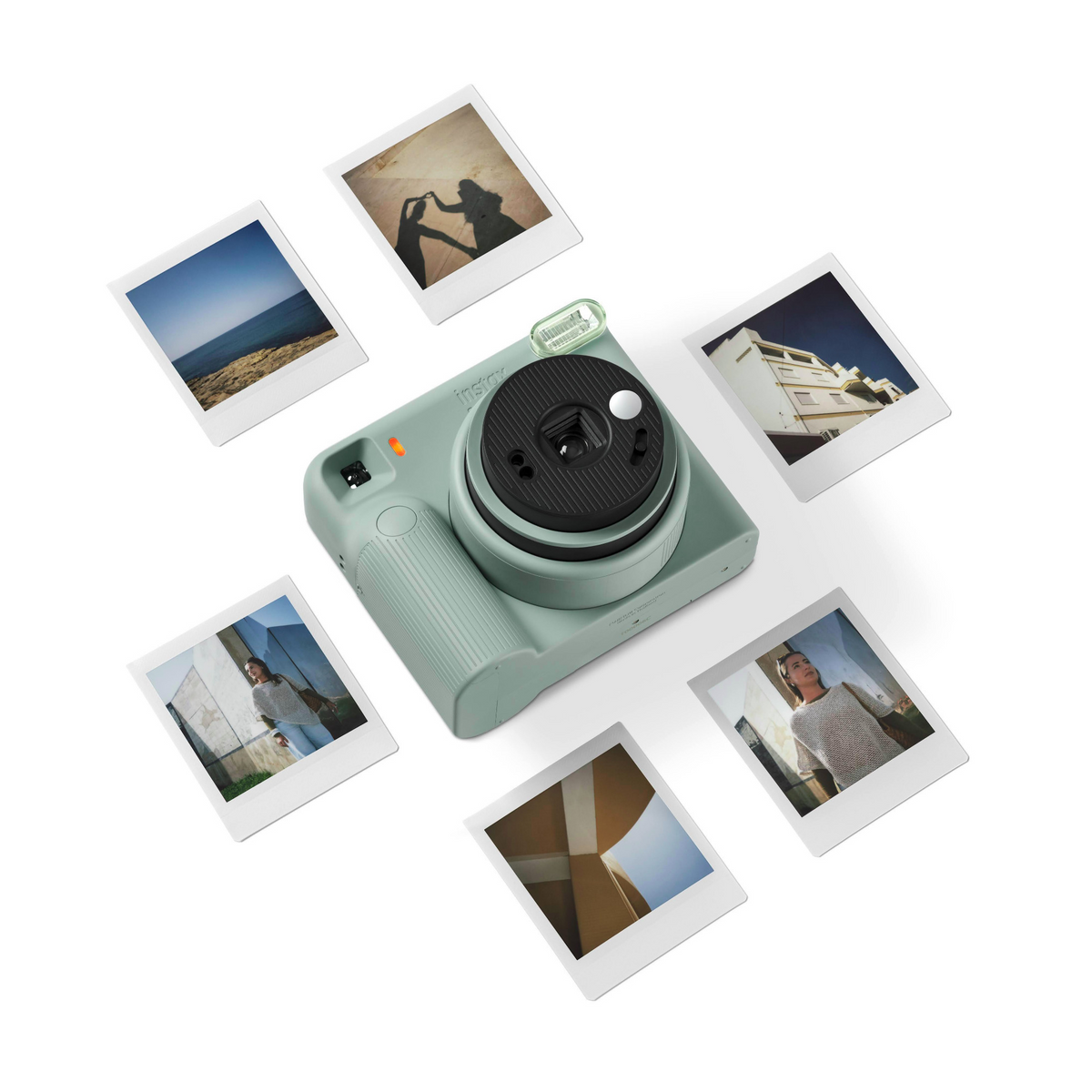 Fujifilm instax Square 2 Instant Camera with Two Twin Film Packs and Accessory Kit (Slate Blue)