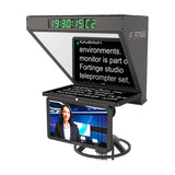 Fortinge ROBO Studio Teleprompter for PTZ Cameras (19 Inch)