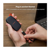 Sandisk Portable SSD V3 1TB External Solid State Drive with USB-C Connector and 1000MB/s Read Speed