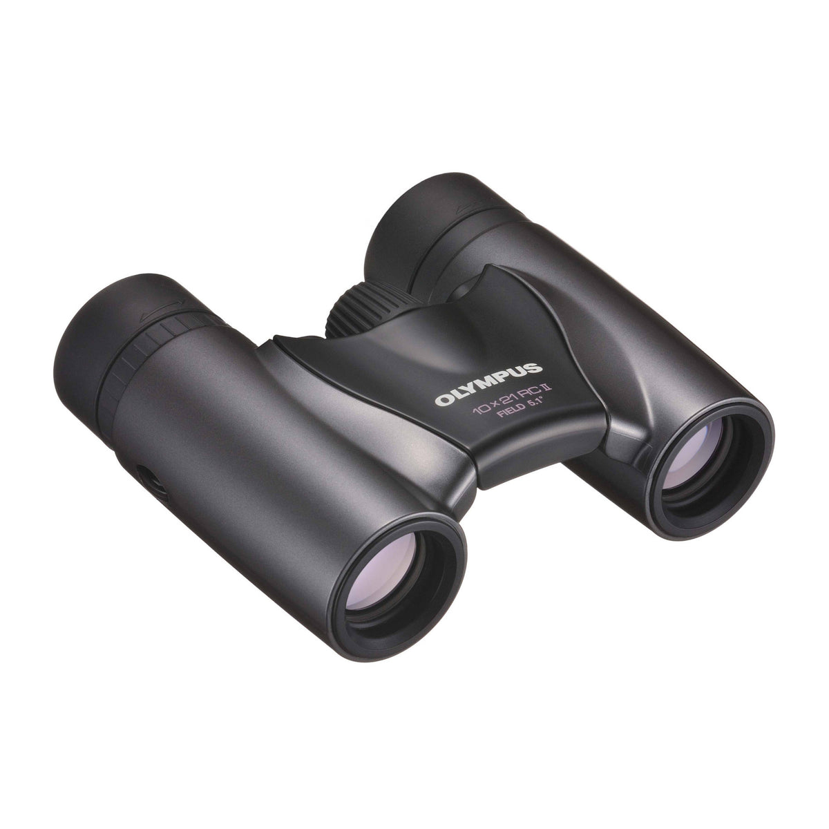OM SYSTEM Roamer RC II 10x21 Compact Foldable Roof Prism Binoculars with 10x Magnification (Silver)