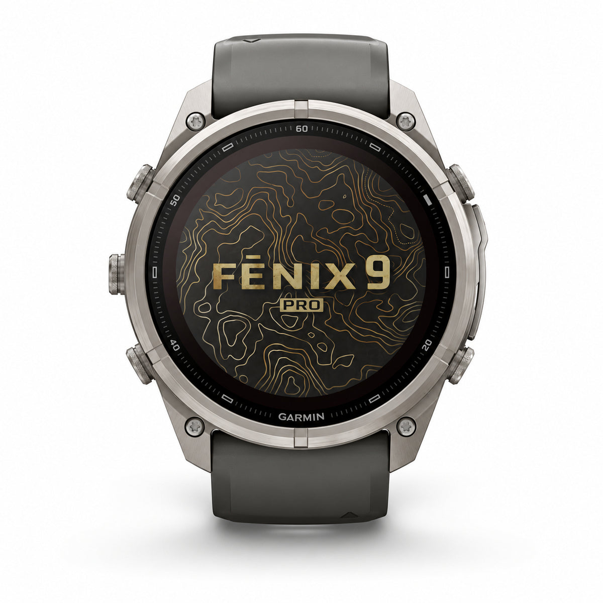 Garmin fēnix 9 Pro 51mm Solar inReach GPS Smartwatch (Pebble/Silver Gray) Bundle with Accessories