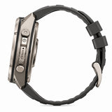 Garmin fēnix 9 Pro 51mm Solar inReach GPS Smartwatch (Pebble/Silver Gray) Bundle with Accessories