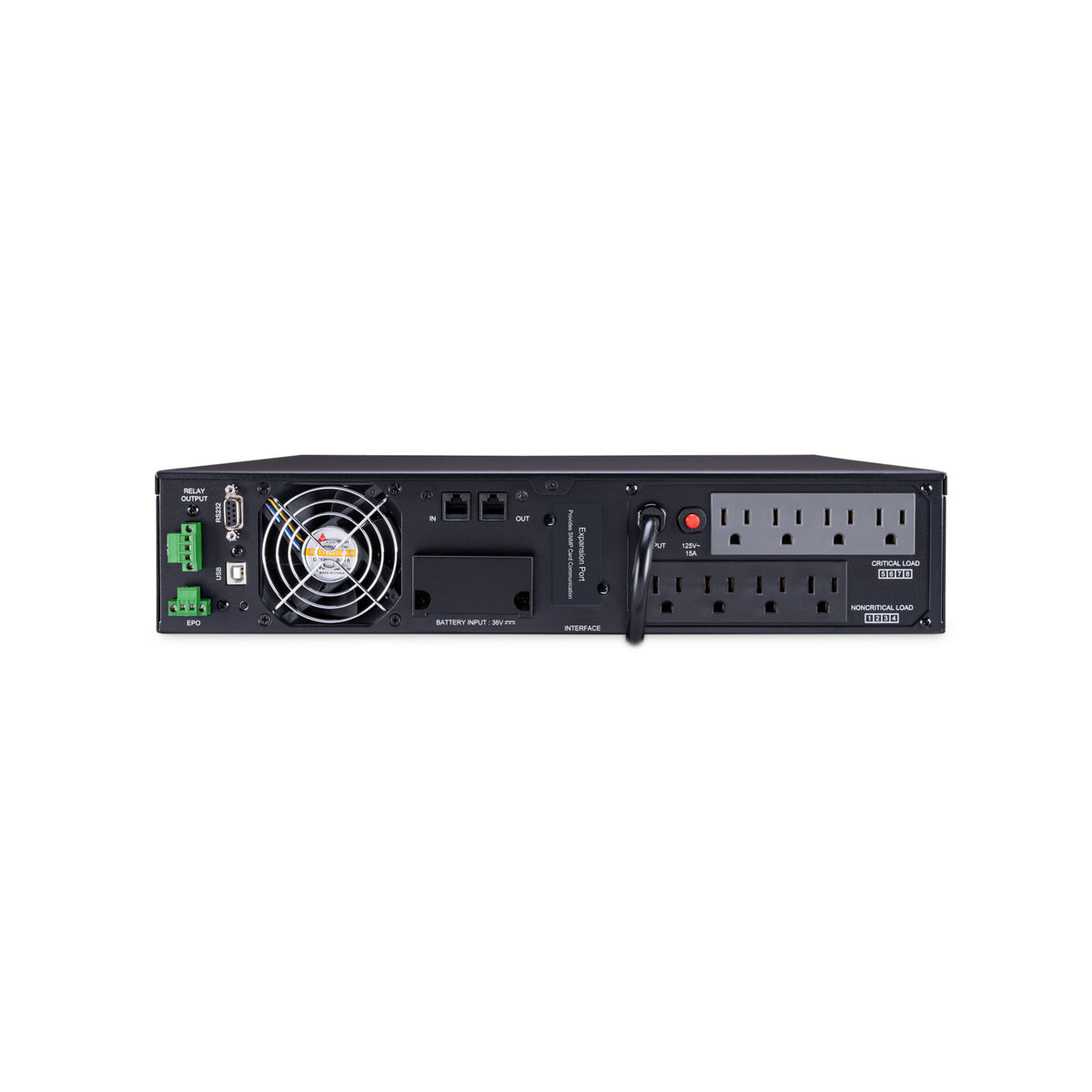 CyberPower OL1000RTXL2U 1000VA/900W Smart App Online 2U Rack/Tower Sine Wave UPS