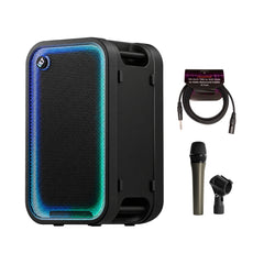 Sony SRS-ULT700 ULT Tower 7 Bluetooth Karaoke Party Speaker with Microphone and TRS to XLR Cable