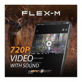 Spypoint Flex-M 28MP 720p Water-Resistant Cellular Trail Camera with HD Video Recording (4-Pack)