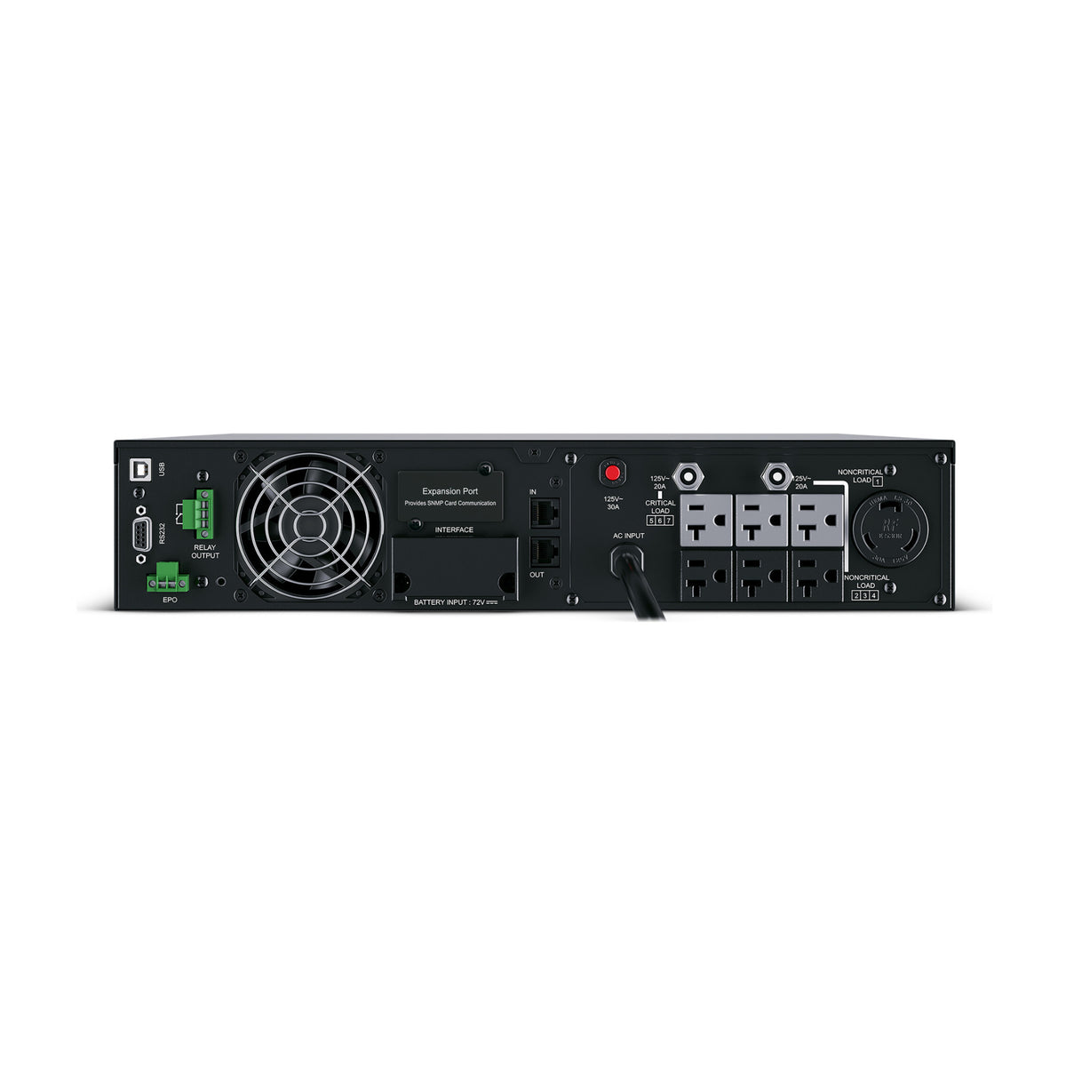 CyberPower OL3000RTXL2U Smart App Online Rack/Tower UPS 3000VA/2700W 100-125V Sine Wave 2U LCD