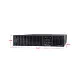 CyberPower OL3000RTXL2U Smart App Online Rack/Tower UPS 3000VA/2700W 100-125V Sine Wave 2U LCD