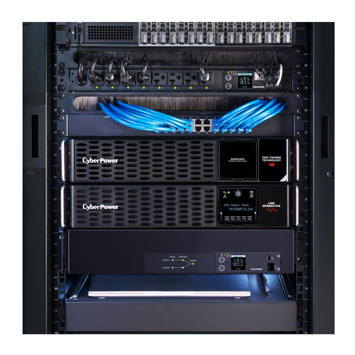 CyberPower BP48VP2U01 UPS Extended Battery Module 48V 60A 2U Rack Tower