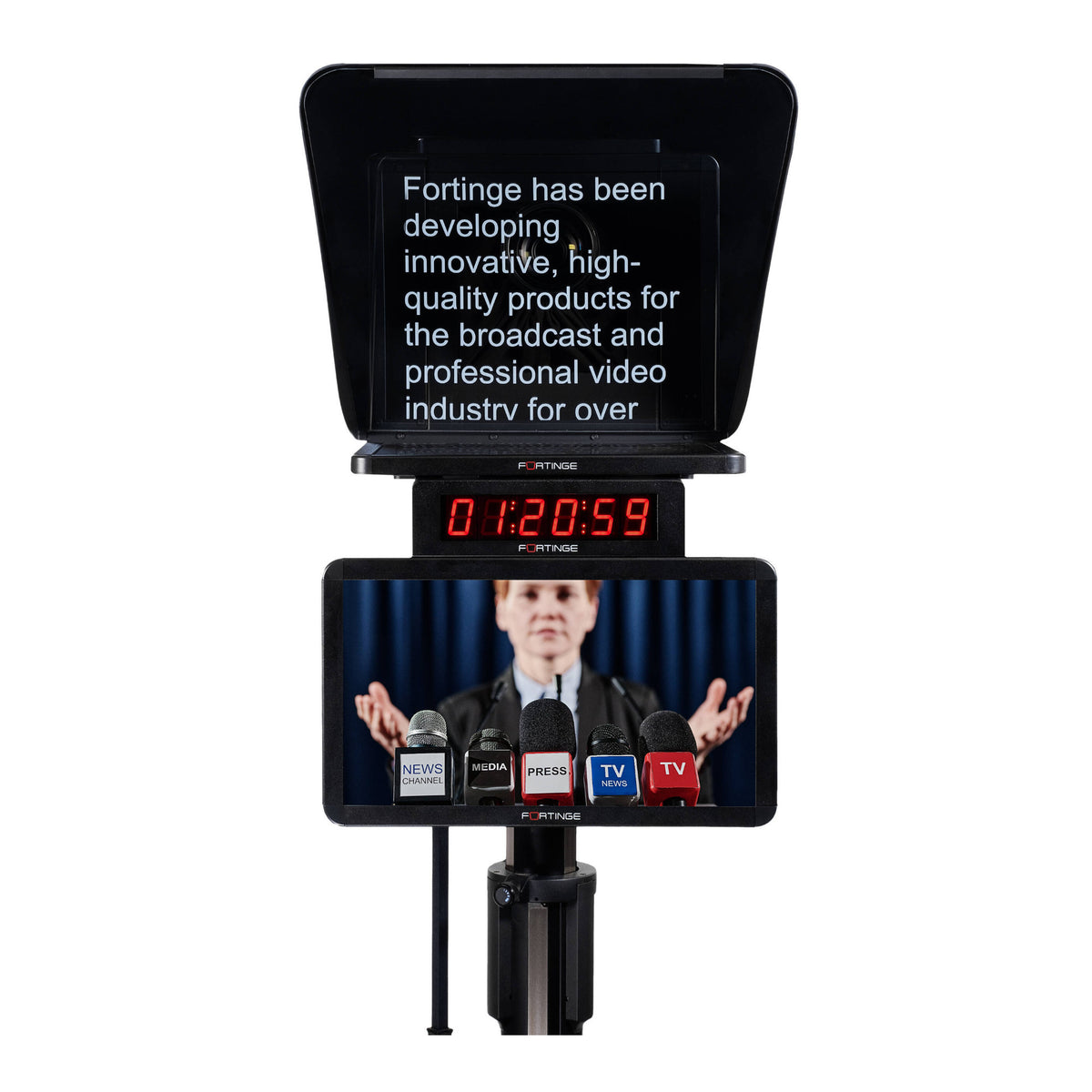 Fortinge ERA LITE 19-HB-SDI 19-inch High-Bright Studio Teleprompter with SDI